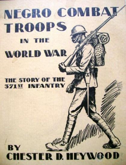 Livre de Chester D. heywood sur 371ième regiment