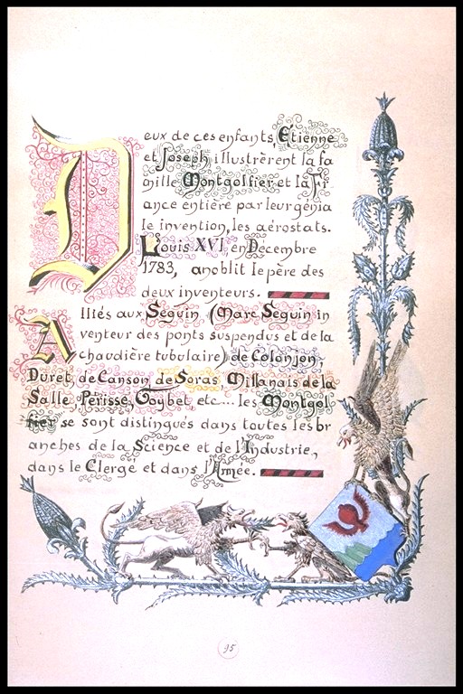 Les frères Montgolfier et Marc Seguin